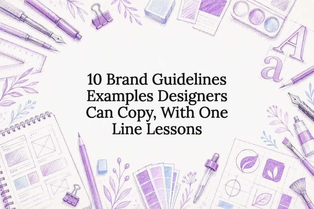 10 Brand Guidelines Examples Designers Can Copy, With One Line Lessons