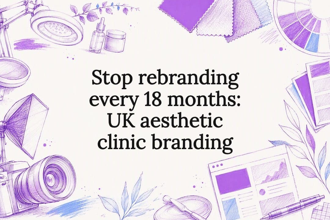 Stop rebranding every 18 months: UK aesthetic clinic branding
